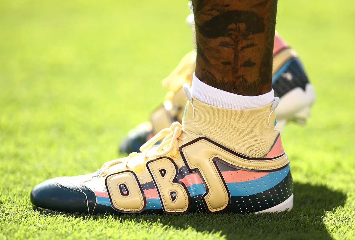 ComplexSneakers's tweet image. .@obj's 2019 cleat rotation was next-level 😤