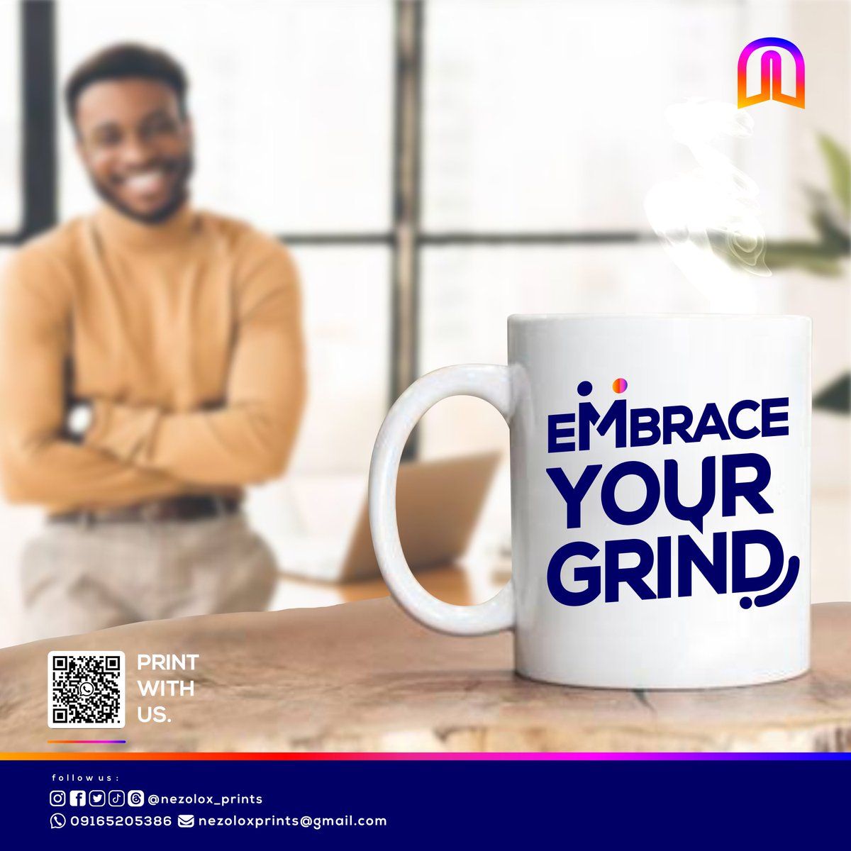 nezolox_prints's tweet photo. Embracing the grind towards any goals means that failure is inevitable, but instead of giving up, find loopholes and the stamina to keep going even when you can't see the outcome just yetโจโค๏ธ
#embraceyourgrind #printinginportharcourt #printinginnigeria #poweredbycreativity https://t.co/R7a08PN1B8