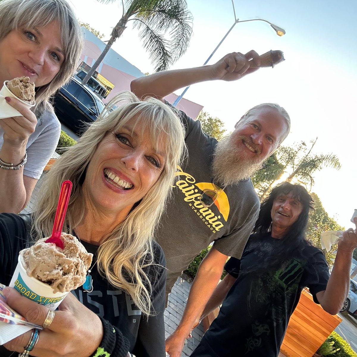 Super excited to be in LA for Beyond Frontiers at the Whisky tonight, August 24th! Stopped by <a href="/Monster/">Monster</a> to stock up on swag and drinks!! Happy and grateful to see @timdralle and a big thanks to @markchausse for spending the rest of the day with us! #monsterenergy #BeyondFrontiers