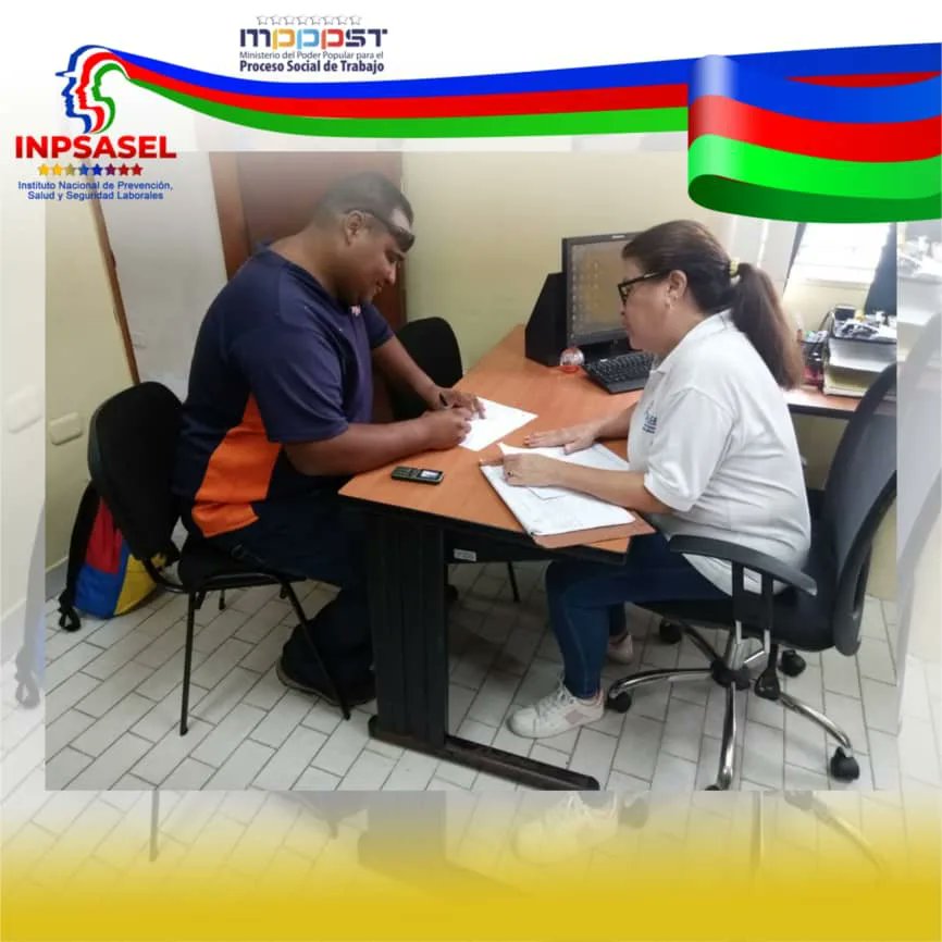 InpsaselMDEA's tweet photo. Geresat Monagas y Delta Amacuro entrega Certificaciones Médicas y Cálculos Parciales a trabajadores celebrando 21 Aniversario de nuestra Institución haciendo justicia laboral a nuestra Clase Trabajadora
@NicolasMaduro 
@torrealbaf 
@rusbelrondon 
@Inpsasel_vzla 
@MinTrabajoVE https://t.co/nw4ubx3YvL