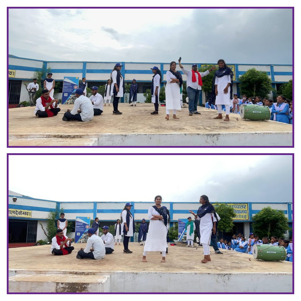 Nss_ssgi's tweet photo. Winners of the #QuizCompetition and the #ModelMakingCompetition were felicitated by the Principal of the school. Further, the volunteers performed a #NukkadNatak to spread awareness about the importance of voting. The camp was summoned by a #PlantationDrive in the school campus. https://t.co/IEBz42OBdb