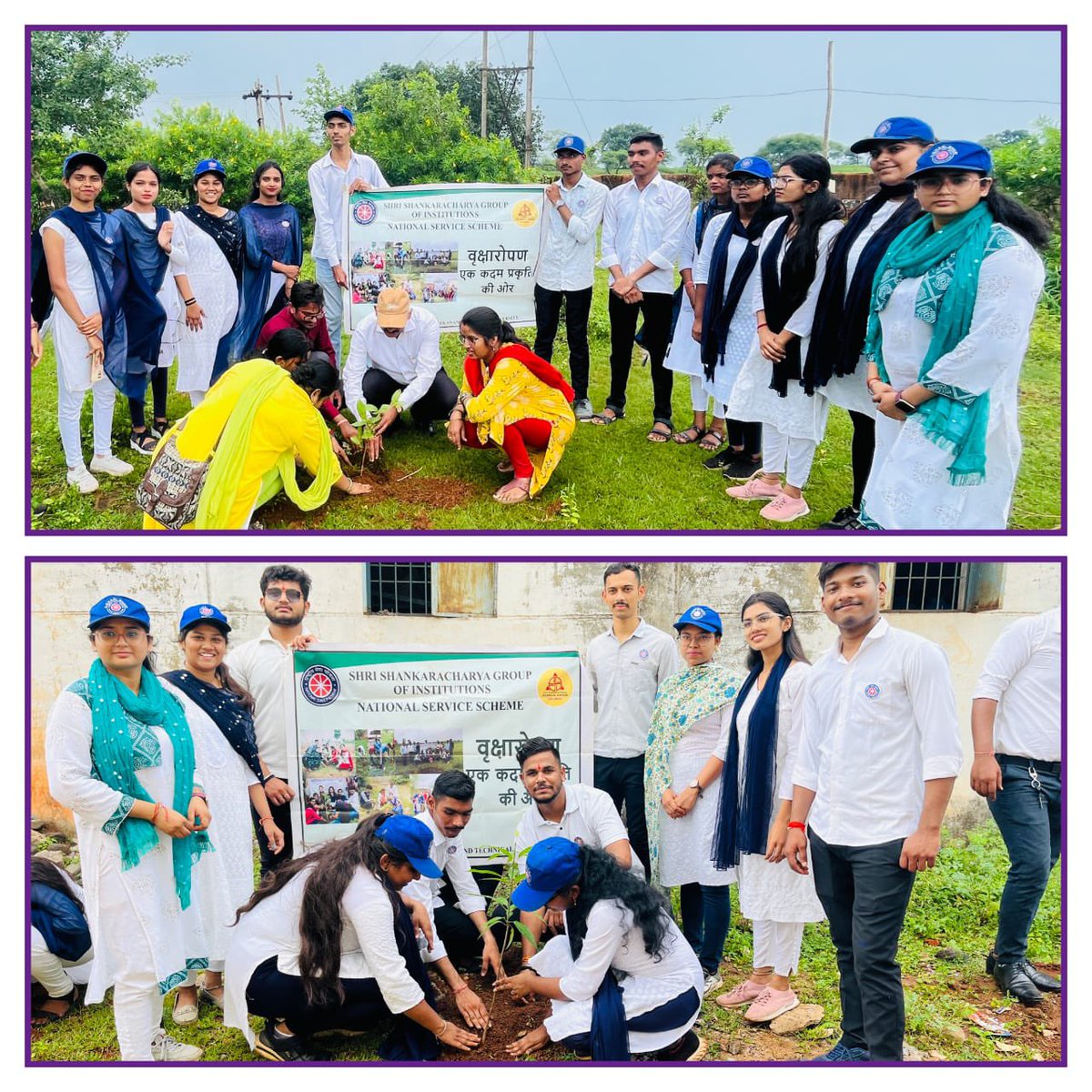 Nss_ssgi's tweet photo. Winners of the #QuizCompetition and the #ModelMakingCompetition were felicitated by the Principal of the school. Further, the volunteers performed a #NukkadNatak to spread awareness about the importance of voting. The camp was summoned by a #PlantationDrive in the school campus. https://t.co/IEBz42OBdb