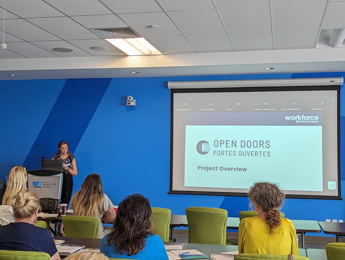 The #OpenDoors initiative will see @WorkforceWE create a new online tool for employers to indicate their capacity to offer placements, tours, and speakers for students and educators to browse locally! Interested in signing up? Contact @sarah_fram