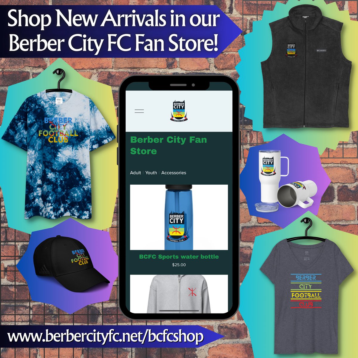 We are getting ready to kick off our fall season’s with our youth playing in <a href="/yssl1968/">Young Sportsmen’s Soccer League</a>, and our men’s in <a href="/UPSL_Midwest/">UPSL Midwest</a>! We have a bunch of new swag in our fan store. Check it out and get fit for this upcoming season! 

berbercityfc.net/bcfcshop