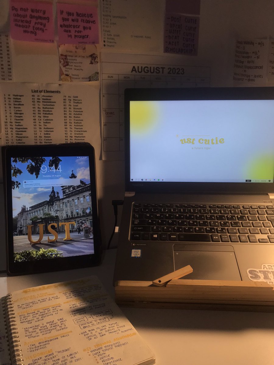 Studying for yellow school!!🐯
