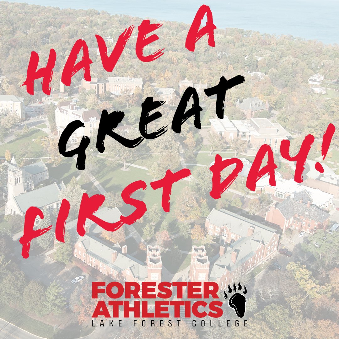 lfc_athletics's tweet photo. Foresters, have a great first day of classes! You got this!
#GoForesters https://t.co/m2hSRPJ9Fh