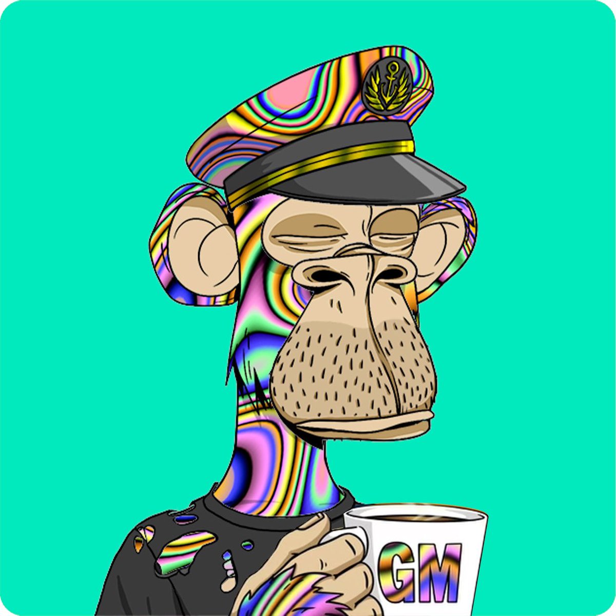 Apes are art. 

GM. ☕️