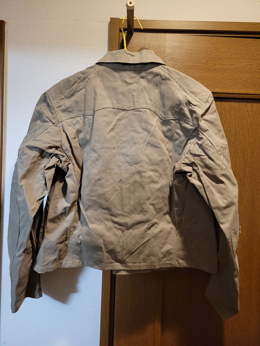 日本陸軍 船舶工兵 水上作業衣～ 昭和20年製の大號 こちらも収集品を