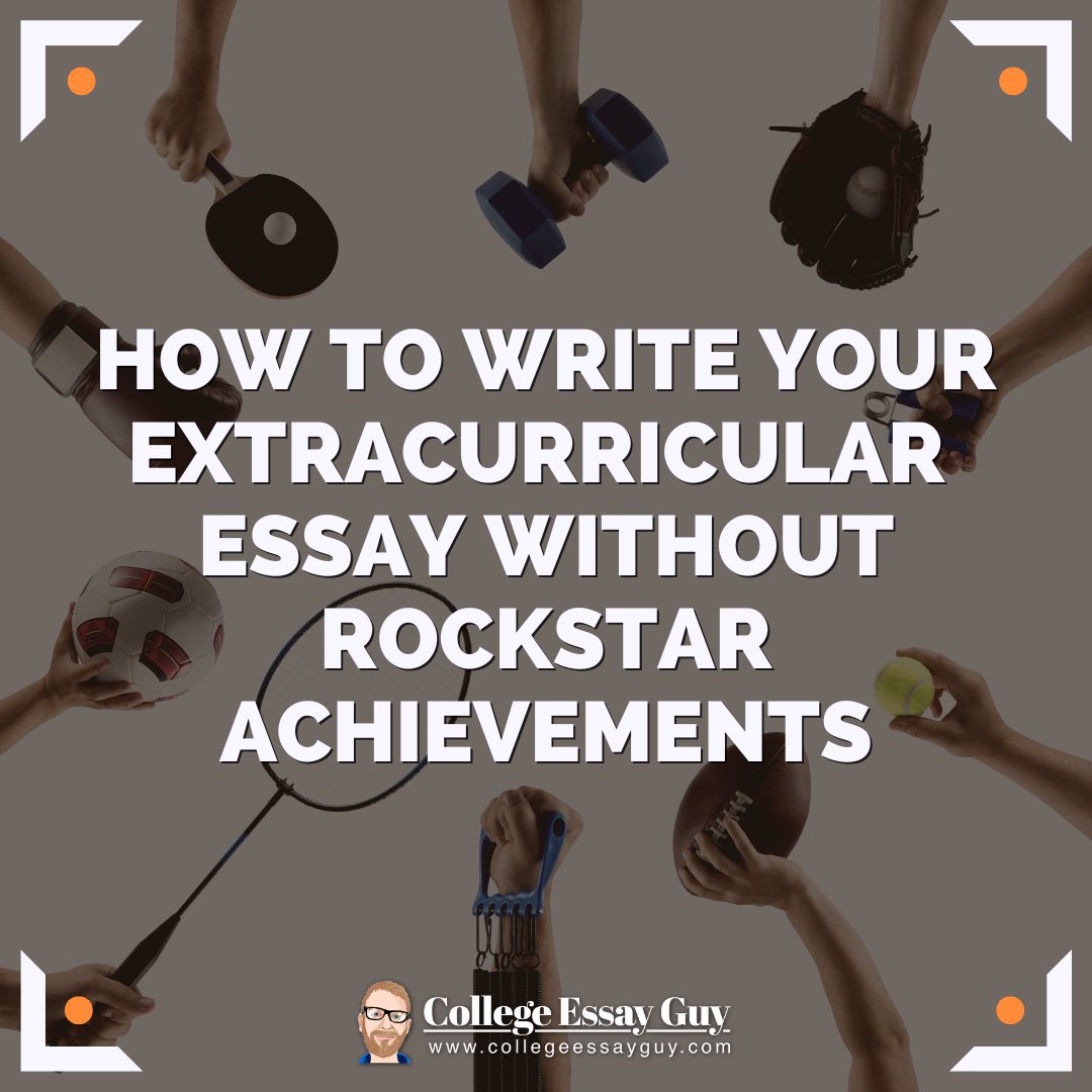 Even if your most valuable experiences aren’t tied to big name titles that doesn’t mean your experiences won’t bring value to a university campus. This article gives 3 tips for writing an extracurricular essay. Check it out at this link 🔗 : collegeessayguy.com/blog/2016/9/9/…