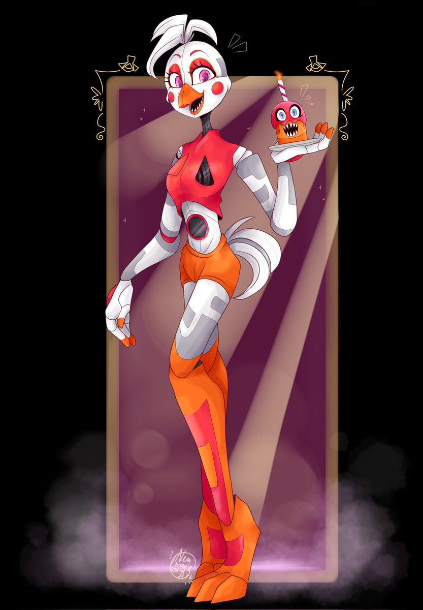 newimageart26's tweet photo. Idk what to draw for Sun Moon content, so here Funtime Chica & Shadow Chica;;
#funtimechica #shadowchica #fnaf #chica #artwork #digitalart #drawing https://t.co/13nfVPM962
