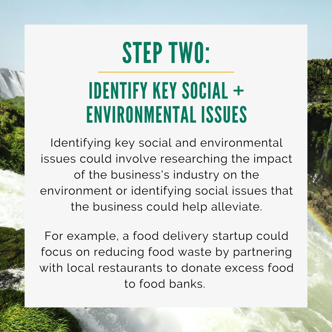 NSUIConMain's tweet photo. How to Incorporate Social + Environmental Impact in Your Business Model: 

If you want to view the full guide with even more info, head to our website at https://t.co/VYggg7vBtI and go to our ‘Business Resources’ under the ‘More’ tab on our homepage! #InnovateAtNSUIC https://t.co/VPCaI5Htho