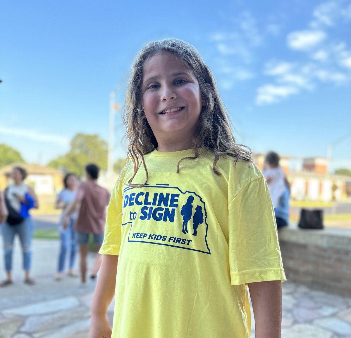ValeriaGurr's tweet photo. We will fight until the end because students deserve a quality education. Together, we will ensure that students don’t lose access to the opportunity scholarship. Don’t sign anything from SOS. #neleg #SchoolChoice https://t.co/78e1ZMT0bq