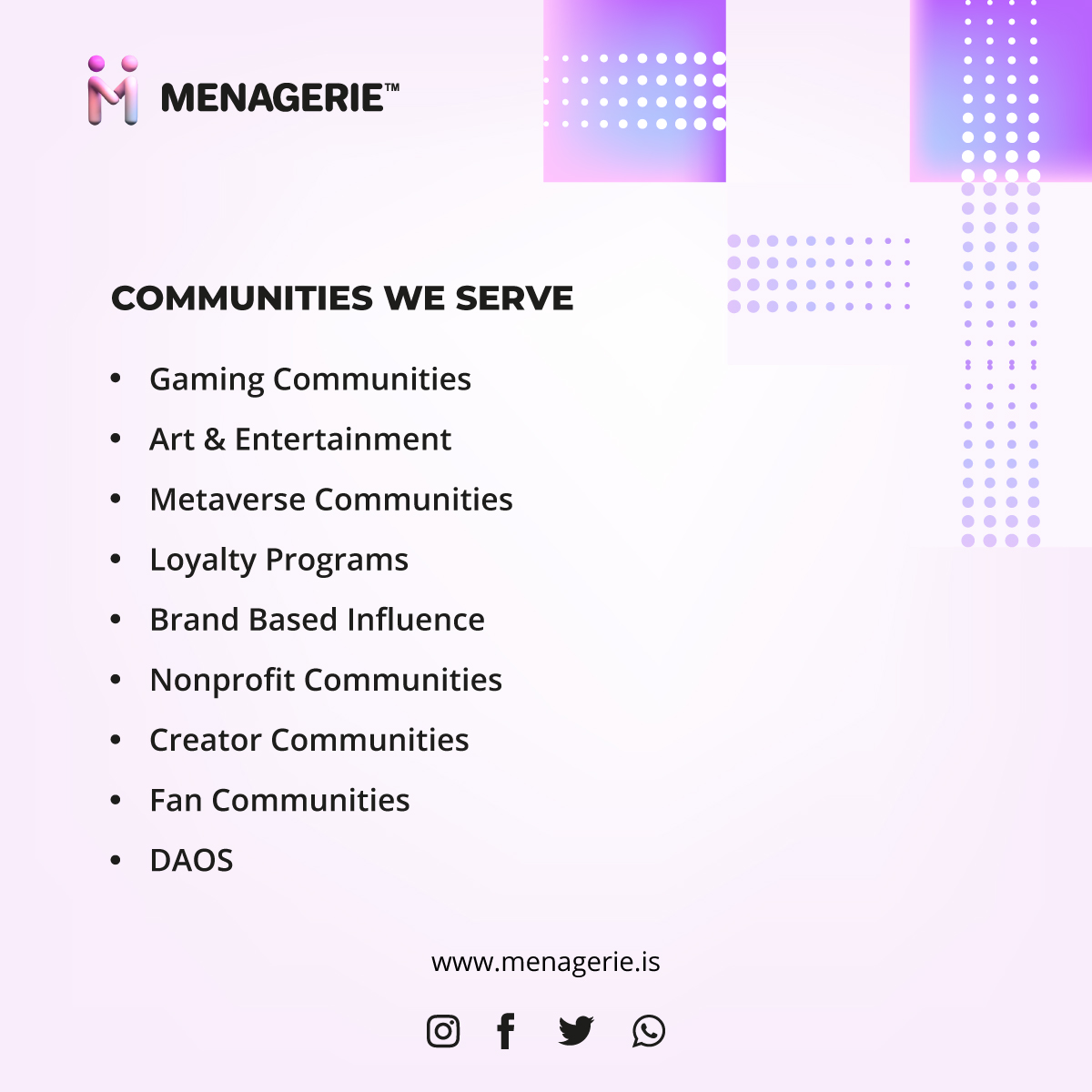 Menagerie Is tweet media