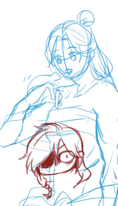 マグネット描いていたけど、脱線rkg