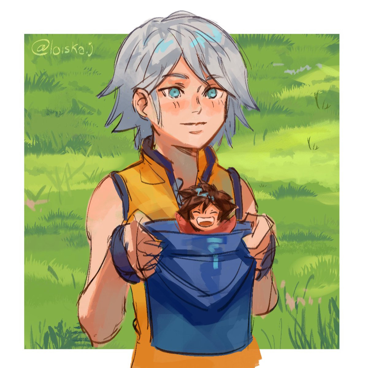 loiska_j's tweet photo. Ponyo's screen redraws because it's perfect for them 🫶 https://t.co/Ju9YK3oSUD