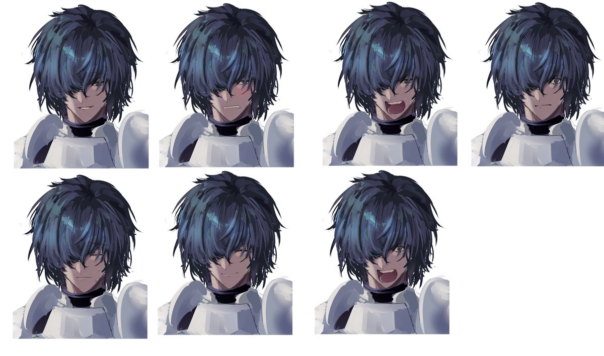 人様のキャラを描かせて頂いているものの、やっぱり鎧が鬼門なのよねーとなる(顔だけ気合を入れて力尽きる 