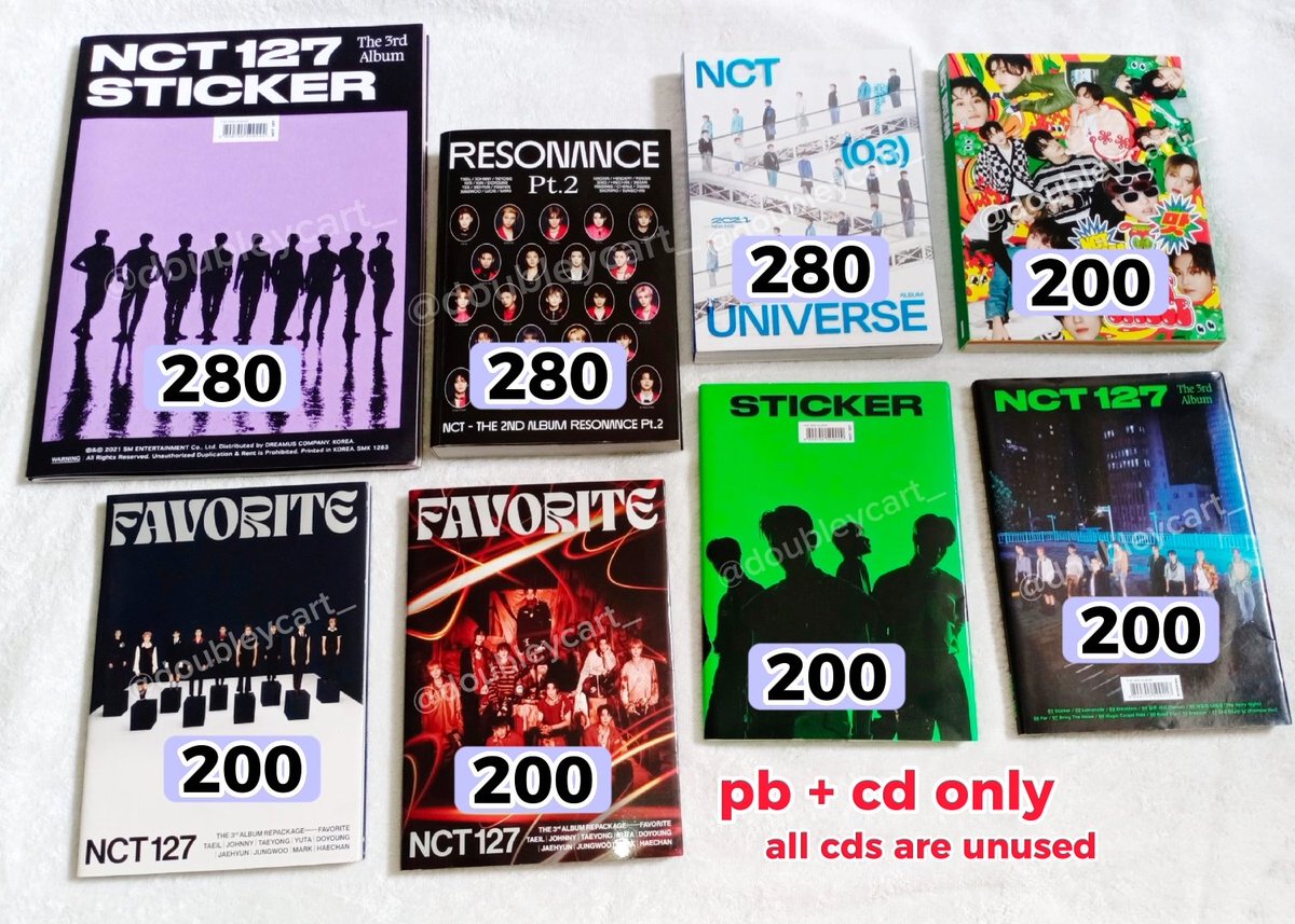 luvsellev's tweet photo. 🐇 #hlvsells : wts lfb ph

nct unsealed album

⤷ + pf, lsf (free sf if getting 3 or more)
⤷ payo / 3d dop 
⤷ ggx, jnt, sdd ; mm
⤷ rcbyt, reply / dm !

🏷️ nct 127 sticker resonance pt 2 universe 03 hot sauce favorite https://t.co/dIR9mKW3vR