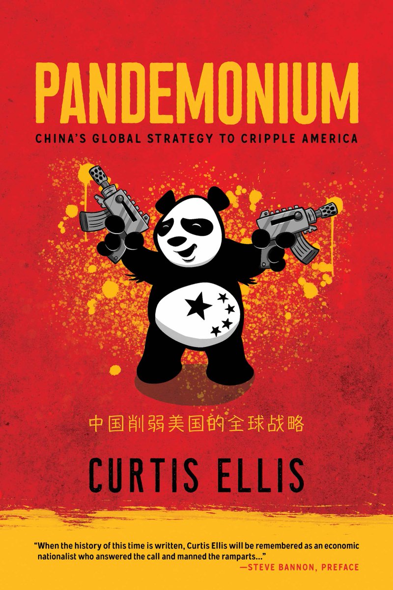 Curtis Ellis (@curtiswellis) on Twitter photo Great Job <a href="/VivekGRamaswamy/">Vivek Ramaswamy</a> & appreciate your support for my book about China with A New Declaration of Independence! - Pandemonium, China's Global Strategy to Cripple America - praised by <a href="/mikepillsbury/">Michael Pillsbury</a> & Steve Bannon - Curtis Ellis
amzn.to/3RNWHf1 Great Job <a href="/VivekGRamaswamy/">Vivek Ramaswamy</a> & appreciate your support for my book about China with A New Declaration of Independence! - Pandemonium, China's Global Strategy to Cripple America - praised by <a href="/mikepillsbury/">Michael Pillsbury</a> & Steve Bannon - Curtis Ellis
amzn.to/3RNWHf1