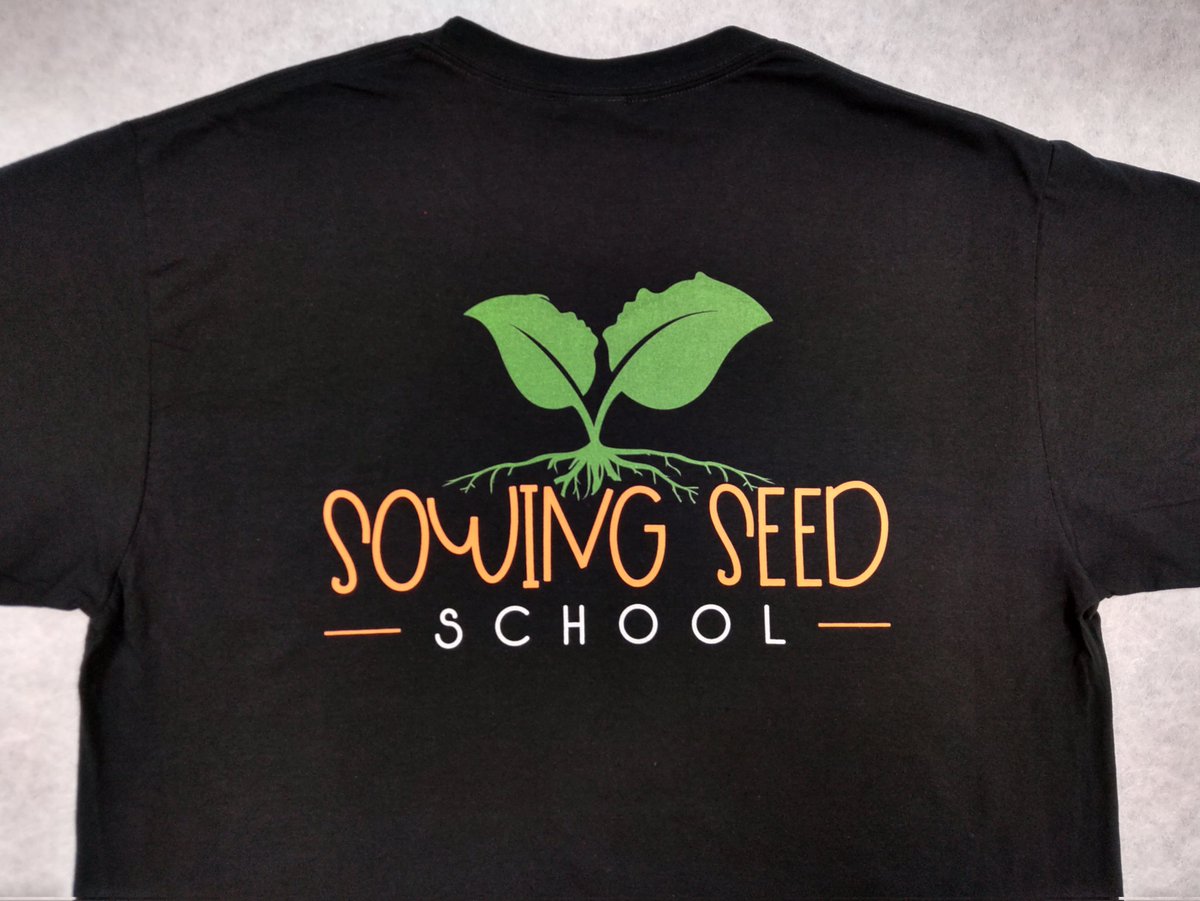 @sanmar_corp PC450 Tees Screen Printed for @sowingseedschool
.
.
.
#embroidery #customembroidery #silkscreen #apparel #caps #bags #branded #brandedproducts #branding #promoteyourbusiness #promoteyourbrand #promotionalproducts #newjersey #sowingseedschool #sanmar #sanmarcorp