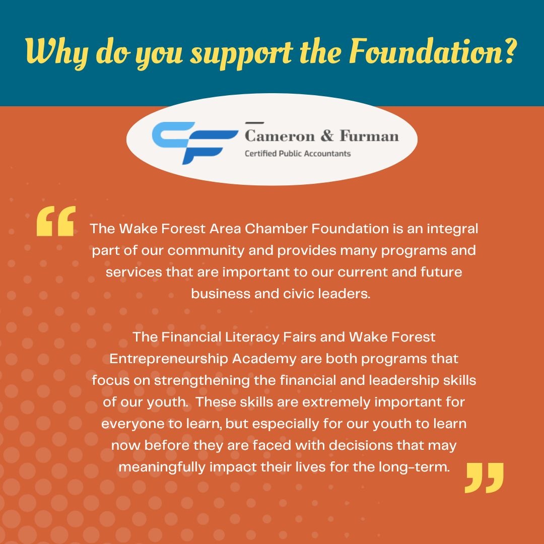 Wake Forest Chamber Foundation tweet media
