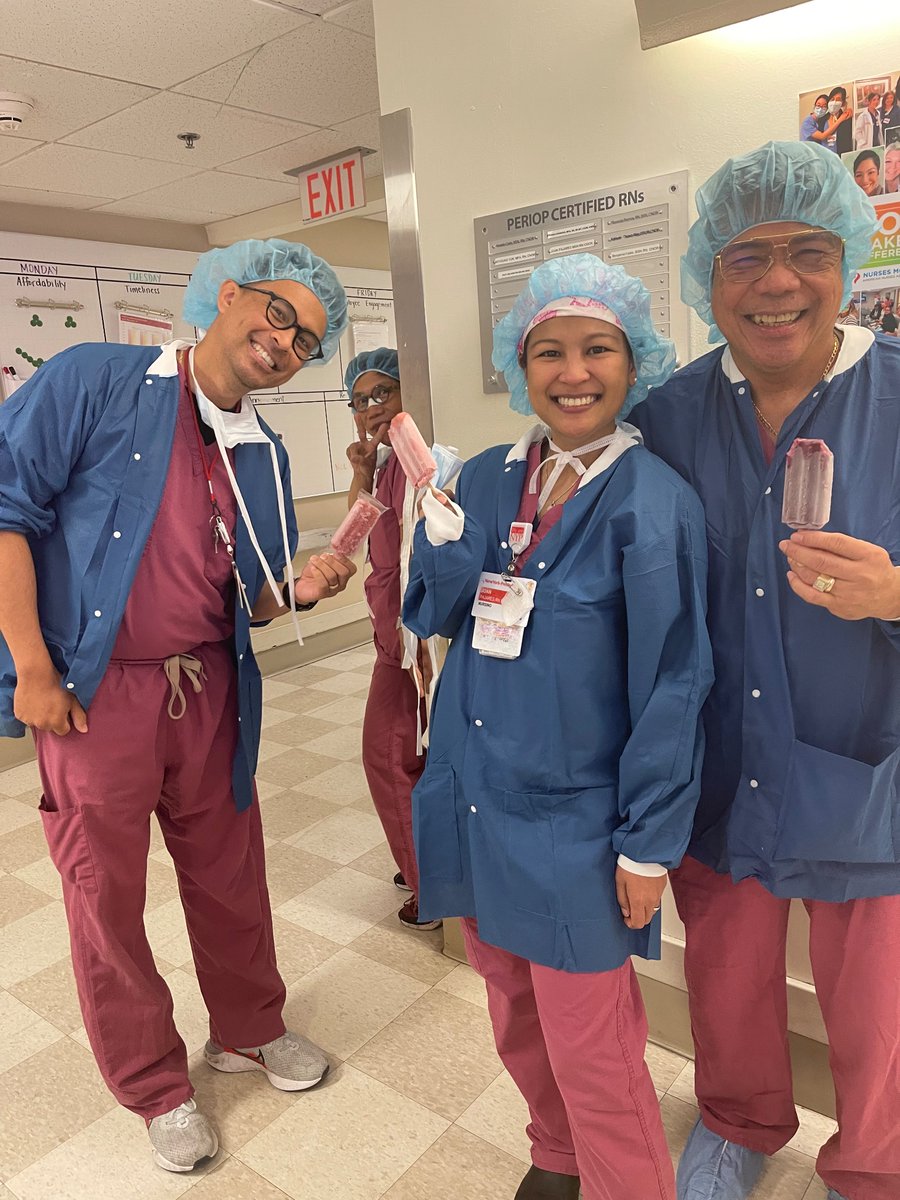 Periop is feeling the love and appreciation from NYP today with special deliveries to the OR staff for the Ice Cream Appreciation festivities! Thank you to LMH leadership for always making us feel included! 🍦