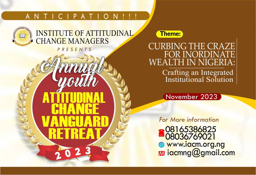 IACM_NG's tweet photo. Breaking News : Institute of Attitudinal Change Managers unveils groundbreaking research on reshaping behavior patterns! ๐ง ๐ก Stay tuned for insights that could revolutionize personal growth and societal transformation. #AttitudeMatters #InstituteResearch ๐ #BreakingNews https://t.co/wLOh4ATCsF