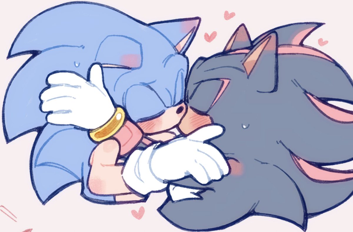 ChaotixShiro's tweet image. That sketch from yesterday but colored 💙🖤