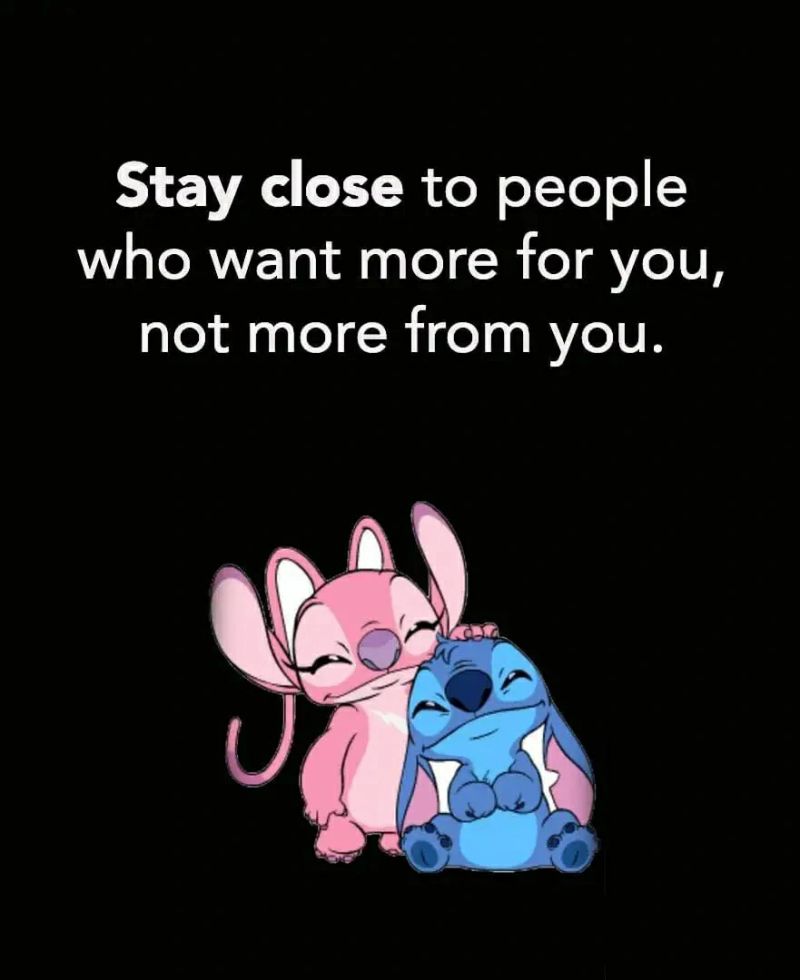 Choose people wisely. 🧡