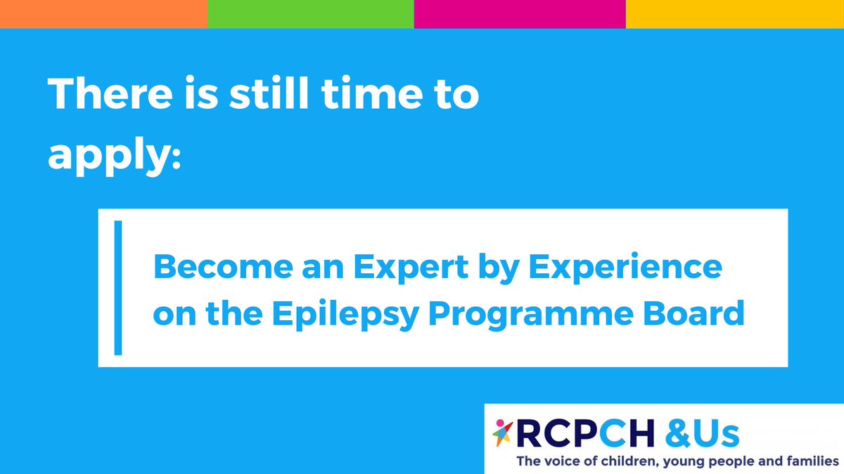 RCPCH_and_Us (@rcpch_and_us) on Twitter photo Bring your expertise to a group that is working to improve epilepsy services across the UK.
Get in touch via email: and_us@rcpch.ac.uk to find out more and apply. Bring your expertise to a group that is working to improve epilepsy services across the UK.
Get in touch via email: and_us@rcpch.ac.uk to find out more and apply.