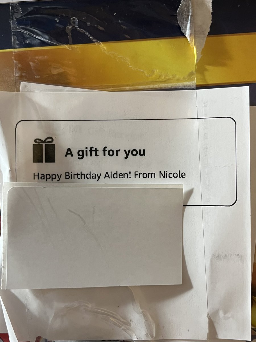 GFlipsFBA's tweet image. I guess little Aiden did like the birthday gift. #AmazonReturns

Why are you taping this to the box Amazon? That’s why this unit has become unsellable.