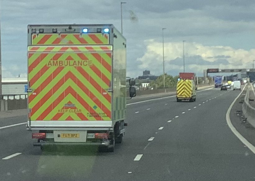 Some of our vehicles are bigger than your average ambulance, and you might see a few of our vehicles at once. Please make sure you give us (or any 999 vehicle) some space and time if you see us.