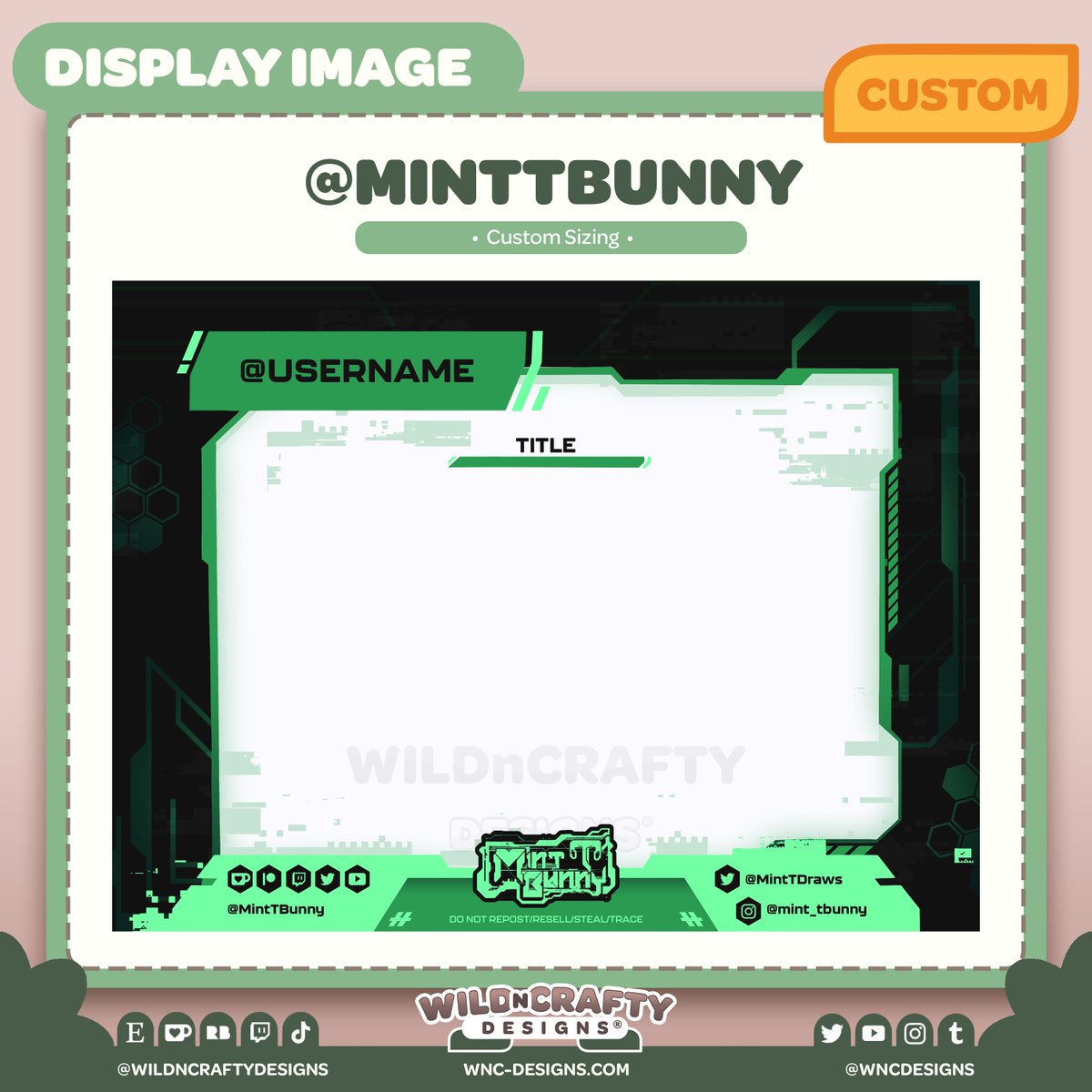 WnCDesigns's tweet photo. Display image for @MintTBunny ! Thank you for working with me, it was great! Be sure to check out her work!
๐๐ฐ
#vtuber #pngtuber #displayimage https://t.co/TwaqwCM93f