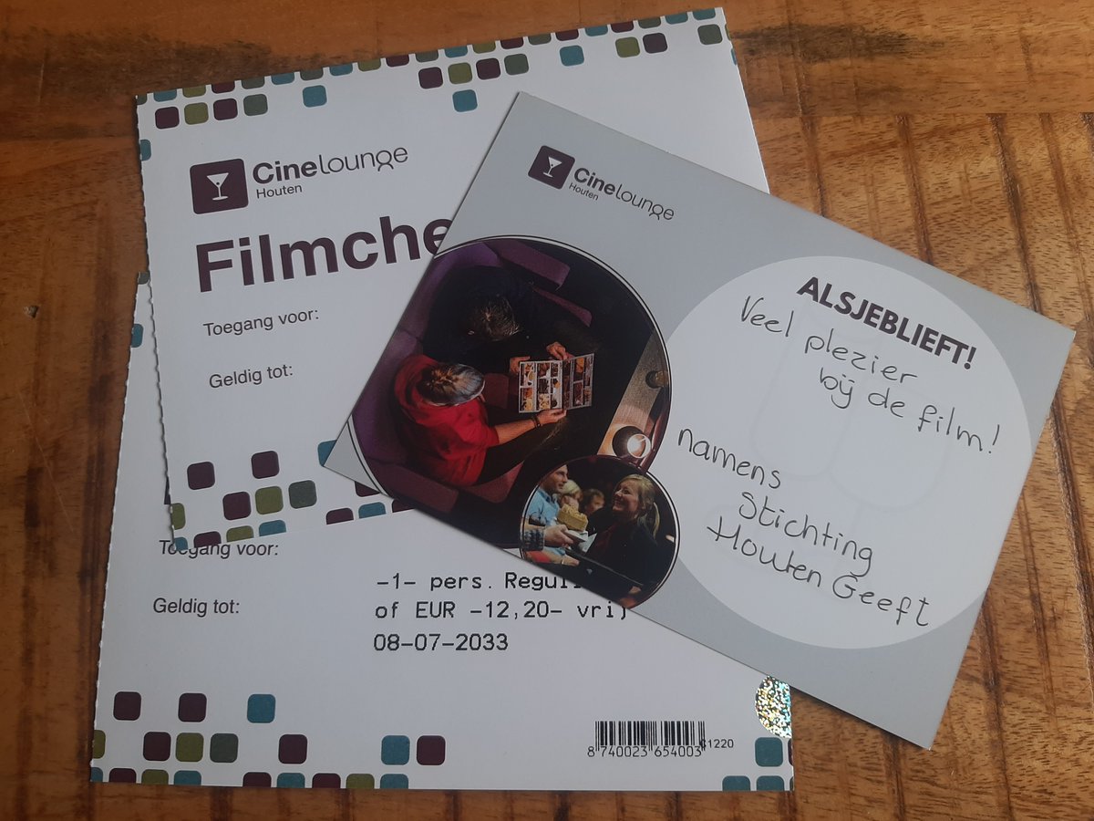 Deze zomervakantie konden klanten met kinderen genieten van een uitje naar keuze, dankzij Stichting Houten Geeft. 
Uiteindelijk hebben 8 gezinnen meegedaan met deze actie, ruim 30 personen in totaal.
Een superleuk initiatief, bedankt!