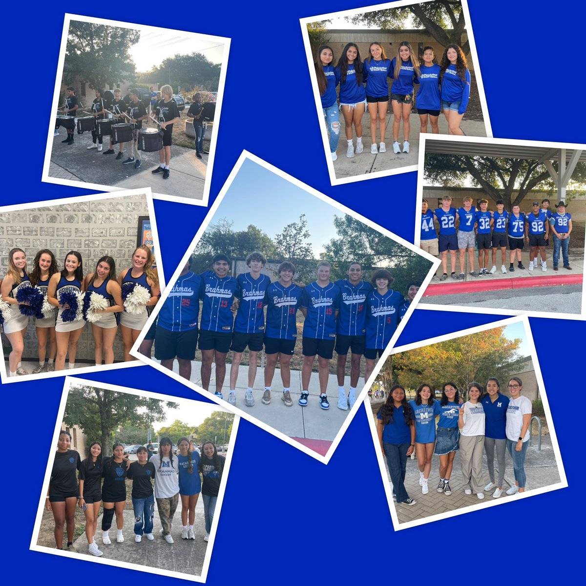 Mac Drumline, @MacSoftball2015, @BrahmaFootball, <a href="/MacAquatics/">MacArthur Aquatics</a>, @MacGirlsSoccer, @BrahmaCheer, <a href="/BrahmaBaseball1/">Mac Baseball</a> were repping today at Regency Place!!! Future Brahmas future looks bright from the Knights!!! ☝🏼
