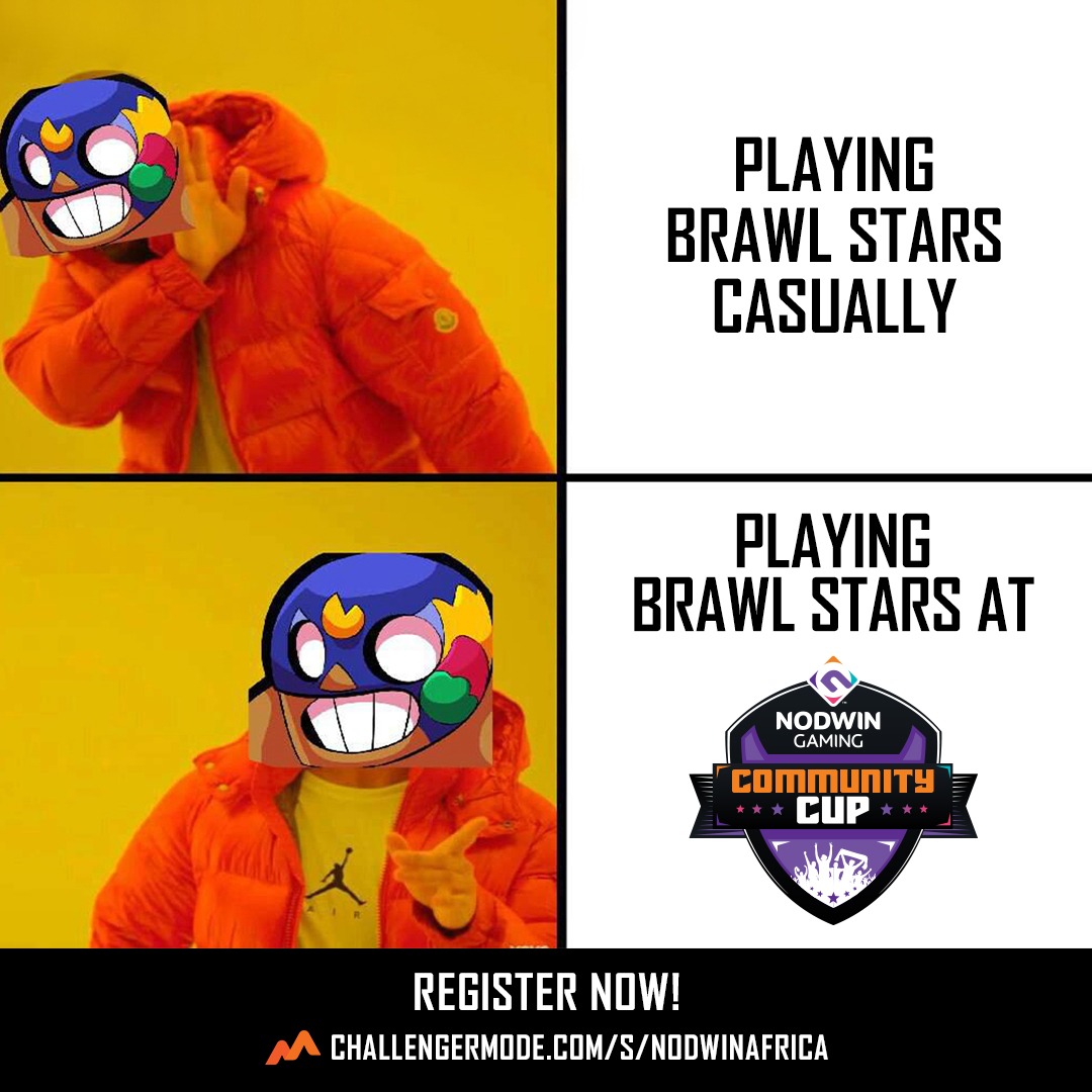 Play the #brawlstars solos community cup &amp; win cash prizes #africa 💰

Register on the link in bio &amp; be the ultimate champion! 🏆

#nodwinafrica #communitycup #pubgmobile #gamingtournament #esports #gamingcommunity #tournament #gamingevent #brawlstars