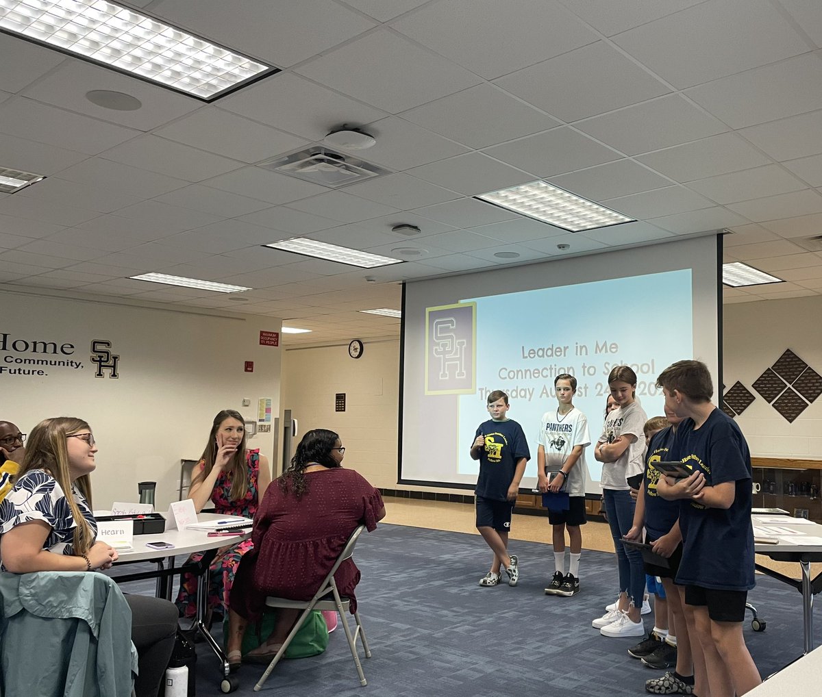 It would be impossible to be more proud of our student leaders who presented at new teacher orientation this am. Their stories &amp; experiences of the power of <a href="/TheLeaderinMe/">The Leader in Me</a> was inspiring. Thanks to <a href="/MissAndriatch/">Jessica Andriatch</a>, Dr. Wilson, &amp; Mrs Kosokowski for facilitating today. <a href="/SweetHomeCSD/">Sweet Home Central School District</a>