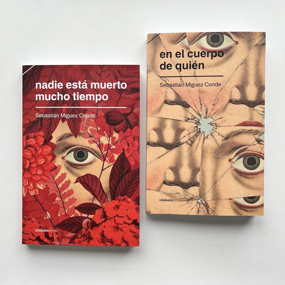 Criaturaeditora's tweet photo. Dos novelas de @CondeMiguez para mejorar el fin de semana. 
📚💫
Más en:
https://t.co/8Y7I7qA90g https://t.co/doFMQwEuWa