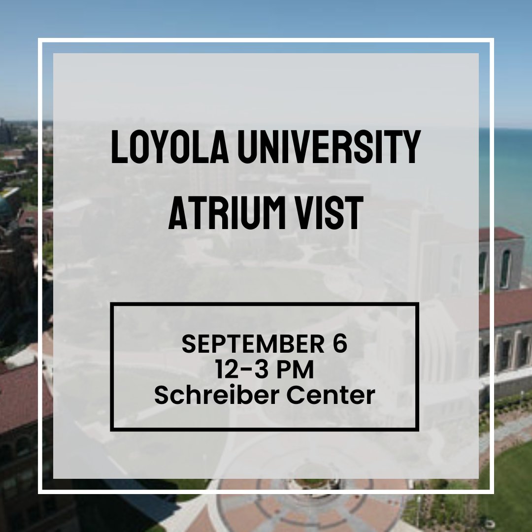 Hey Loyola students! Want to learn more about public accounting and our awesome firm? Join us for a chat BEFORE the career fair. We can't wait to meet you!