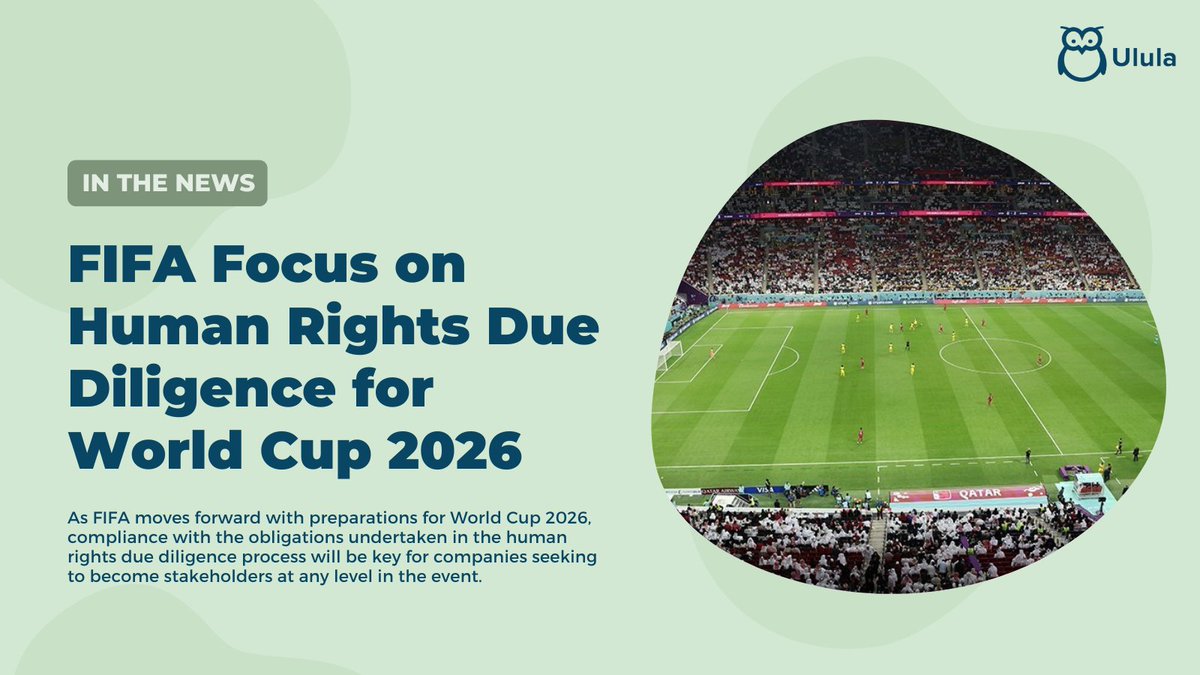 Following numerous cases of worker exploitation and human rights abuses leading up to and during the 2022 World Cup in Qatar, FIFA is committed to focus on human rights due diligence for the 2026 World Cup. Learn about our platform for Qatari workers: ow.ly/XBi650Pt3rb