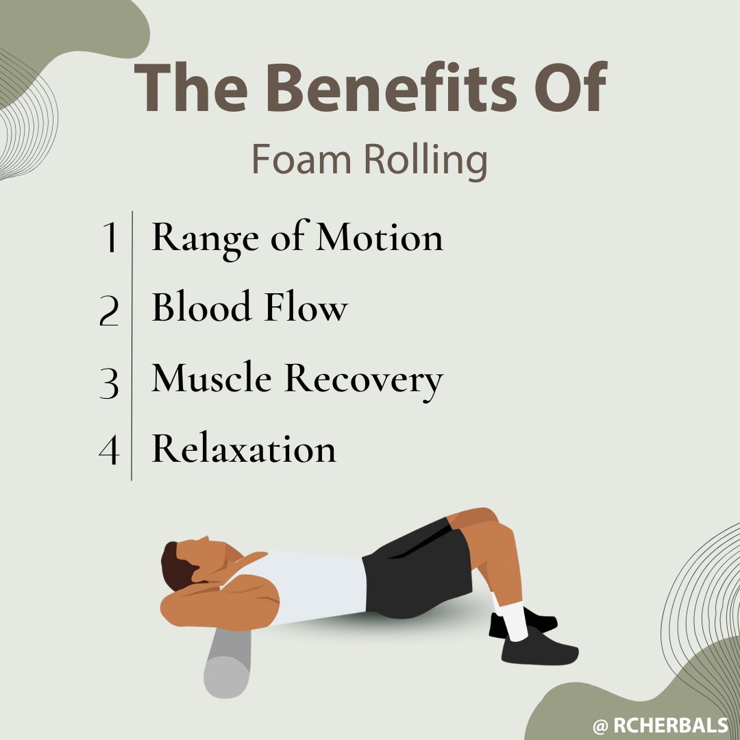 RCHerbals's tweet image. Chris, our Sales Director tells us why foam rolling is a total game-changer! Click here to learn more ow.ly/Vj3050PpkPf

#FoamRolling #Fitness #FoamRolling #MuscleRecovery #Health #Wellness #BodyCare #Massage #Running #Hiking #BodyBuilding #Yoga
