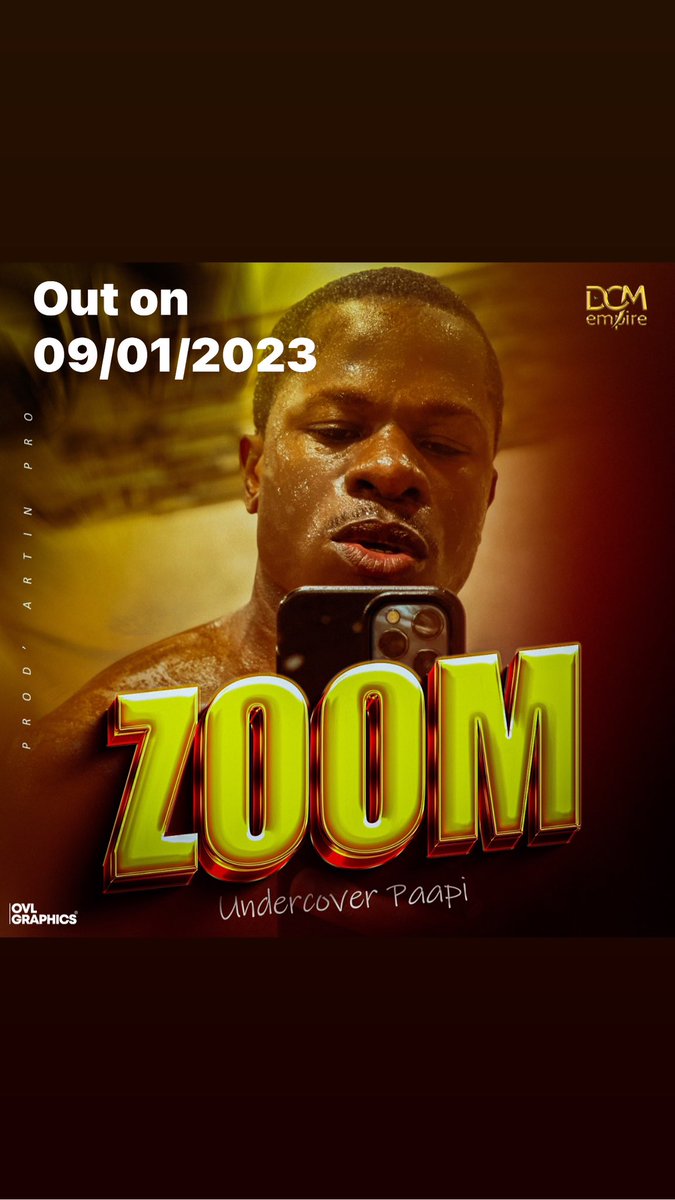 Do you follow what’s going on? 
Did you know that I have a new jam called #Zoom and the release date is Sept 01 2023? 
This is not the usual Jam, subscribe for more updates fam