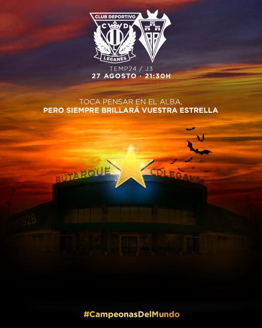 🖼️ 𝗖𝗔𝗥𝗧𝗘𝗟 𝗢𝗡𝗟𝗜𝗡𝗘 | Es el momento de hacer un cartel Hermoso 💪🏻

#CampeonasDelMundo #LeganésAlbaceteBP