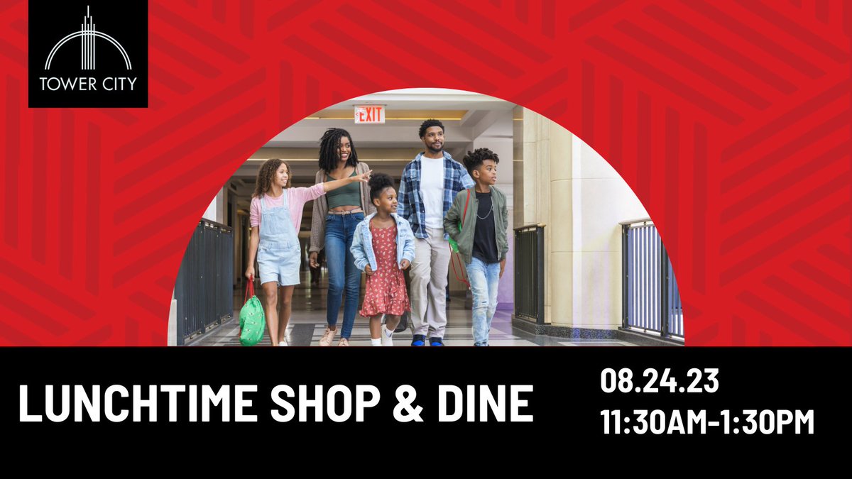 TowerCityCLE's tweet image. Need something to do on your lunch break? Join us for Lunchtime Shop and Dine at Tower City! 🛍️ Come support local businesses, indulge in delicious local food, and groove to the beats of our talented Cleveland performers. #TowerCityLive #ShopandDine