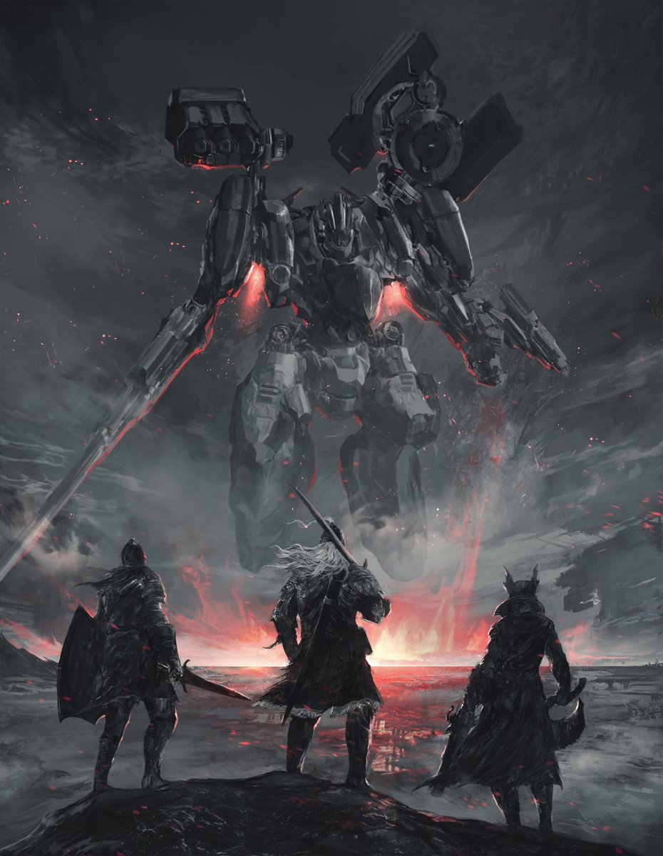 shimhaq's tweet image. Armored Core day tomorrow! Go grab this piece now on the Summers End Sale over at D!splate!