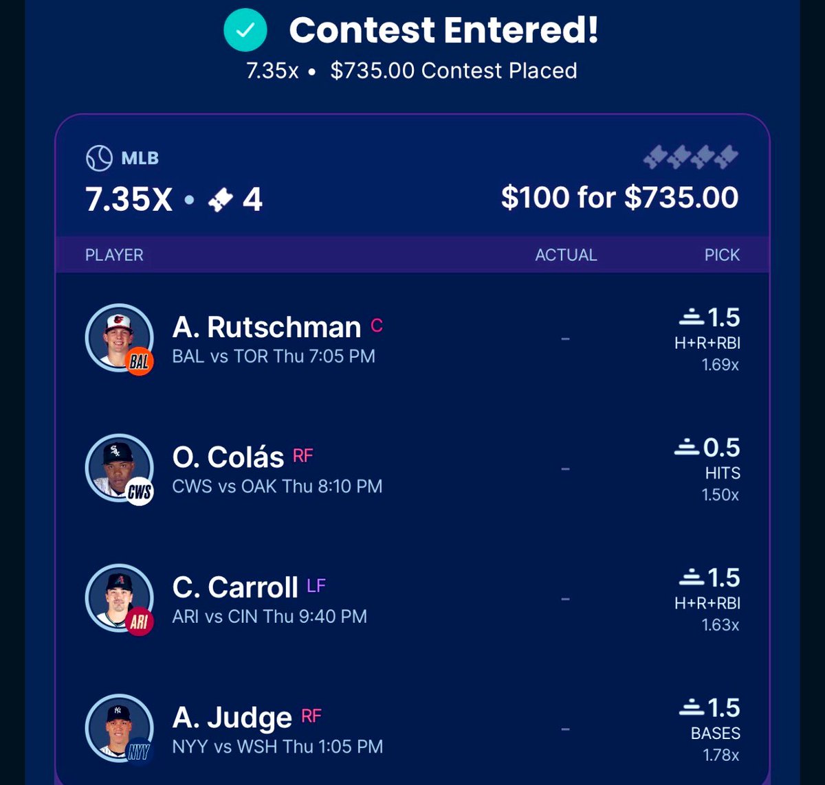 🚨(New) Minimum deposit has now lowered to 10 dollars to get the 100% match 🔥

If this entry hits I’ll giveaway the winnings to people who join today. Join and RT to enter.

Use my code “JD” or the link to sign up for instant deposit bonus up to $100!

sleeper.com/promo/JD