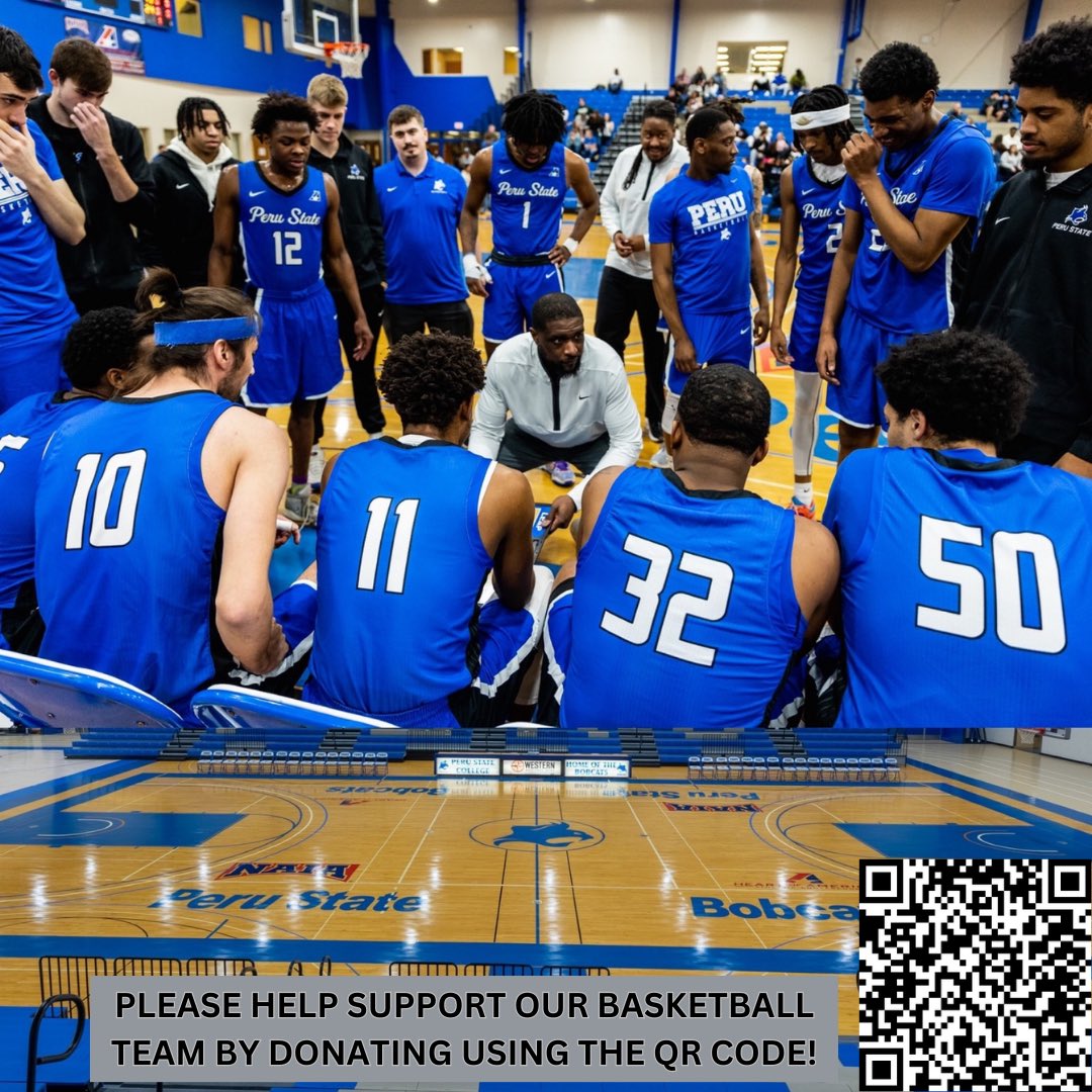 This fundraiser will allows us to continue to provide a quality student athlete experience for these young men!! Please help us reach our fundraising goal simply by donating using the QR code below.🔵⚪️⚫️🐾

#PeruBall | #ClawsOut | #GoBobcats 

org.eteamsponsor.com/ETS/supportUs/…