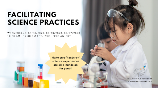 How can we make sure that our ‘hands-on’ science experiences for youth are also ‘minds on?’ Join this ACRES learning module starting Aug 30th to support youth in science: bit.ly/3InjH02 CODE: AC251VC