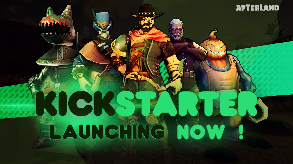 🚀 The wait is over! Our Kickstarter campaign for "Afterland" is NOW LIVE! 

Be part of our journey and help us bring this dream to life. Click here to back us and unlock exclusive rewards: kickstarter.com/projects/50566… #AfterlandLaunch #Kickstarter
