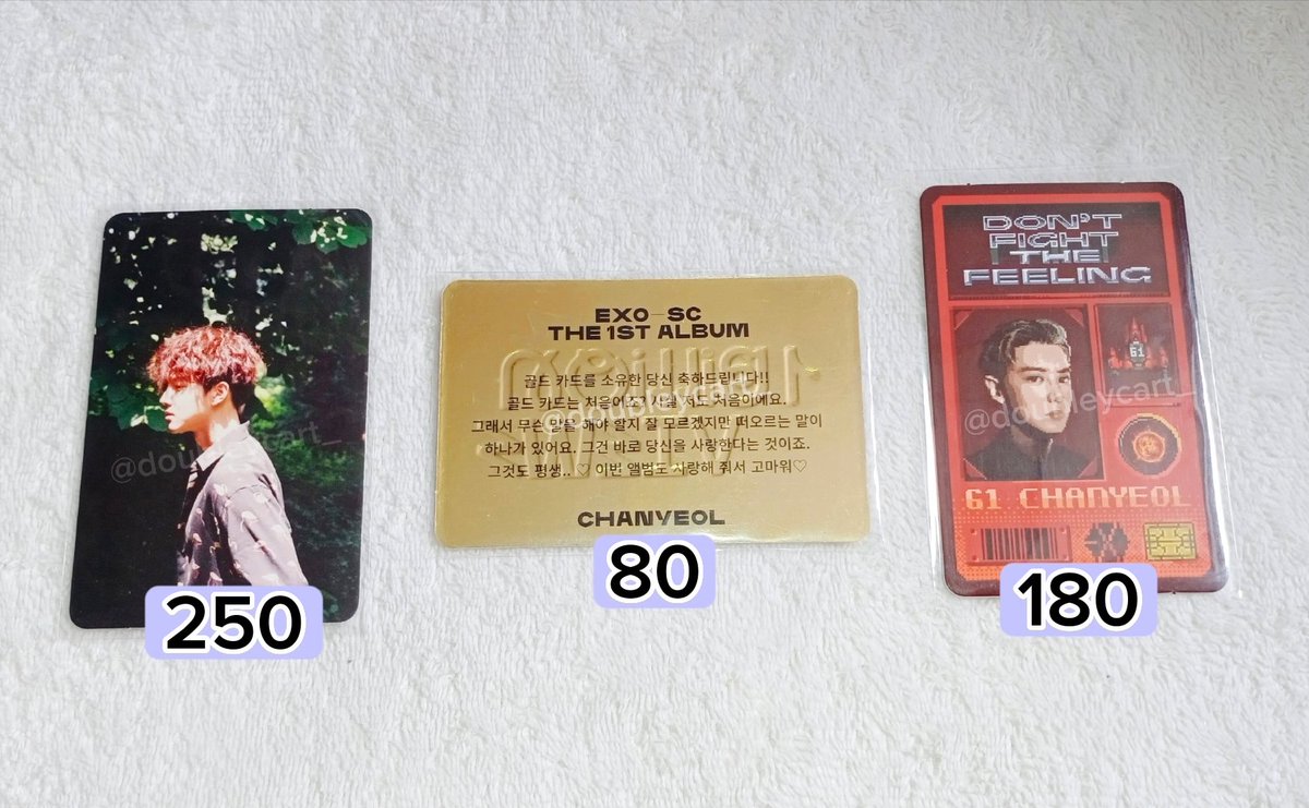 luvsellev's tweet photo. 🐇 #hlvsells : wts lfb ph

exo merch

⤷ + pf, lsf (free sf if take all)
⤷ payo / 3d dop 
⤷ ggx, jnt, sdd ; mm
⤷ rcbyt, reply / dm !

🏷️ suho the war private priv ver version chanyeol loey sc id metal dftf don’t fight the feeling card pob pc photocard poca tingi sale https://t.co/qUXS5RHCNr