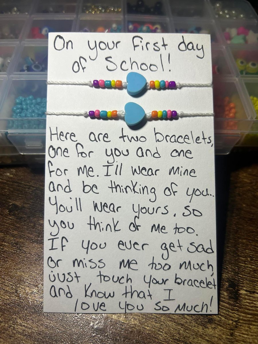 “My oldest is starting kindergarten next week! He keeps saying “It’ll be sad at school because I won’t be with you all day.” So I hope this helps ease the separation anxiety that he is feeling.”
-Kathy O, Art Activities for kids